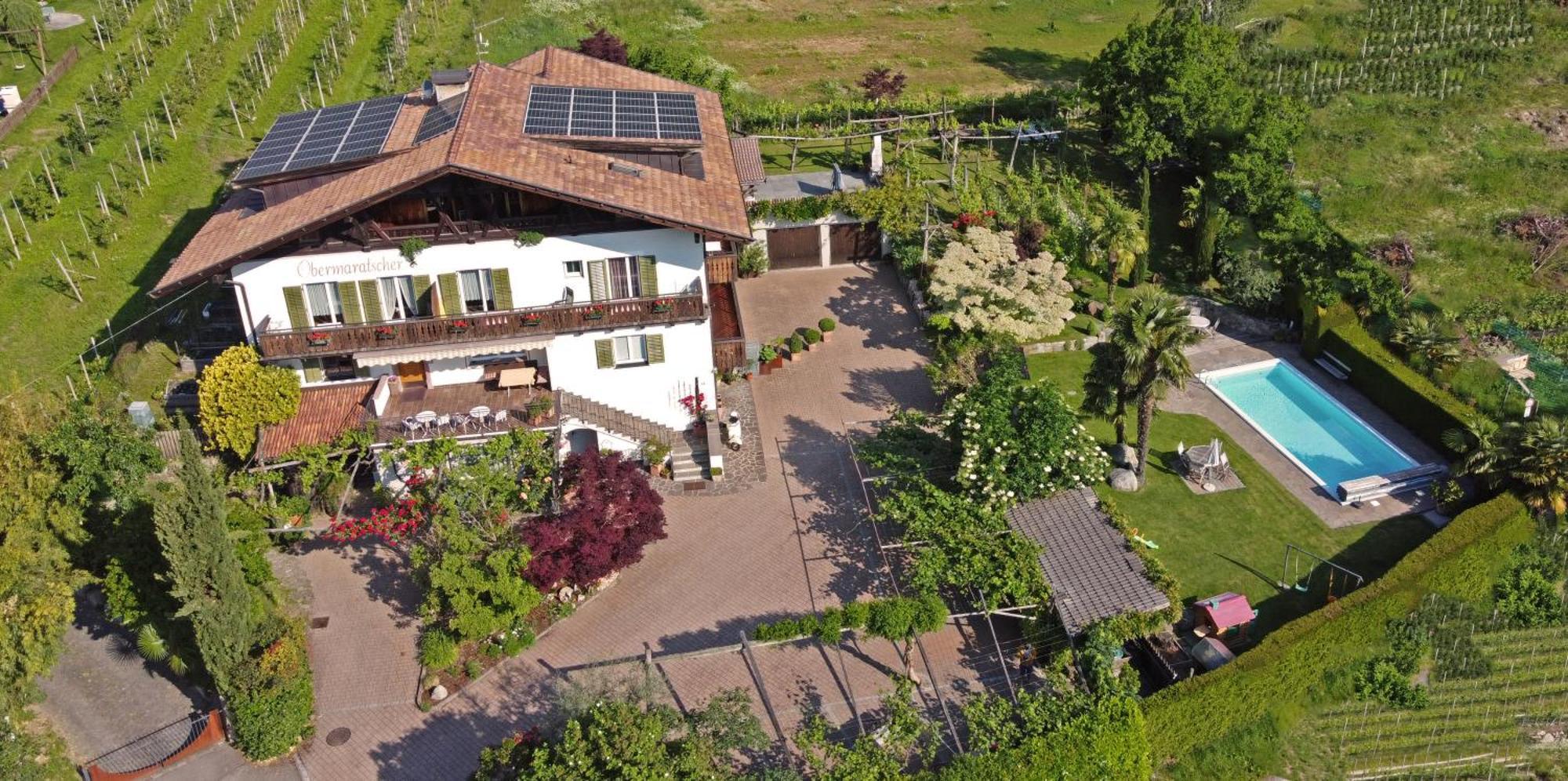Obermaratscher Apartments Residence Lagundo Luaran gambar