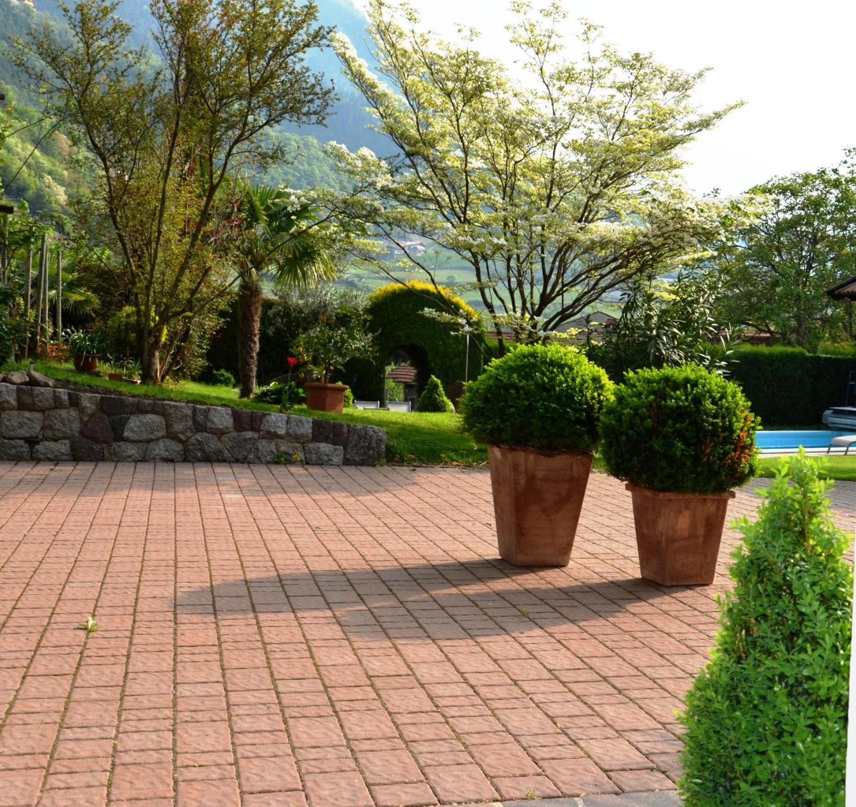 Obermaratscher Apartments Residence Lagundo Luaran gambar